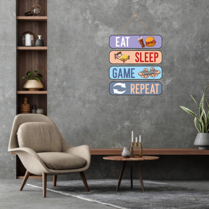 Zesta Gamer Room MDF wooden wall hanging - image 7