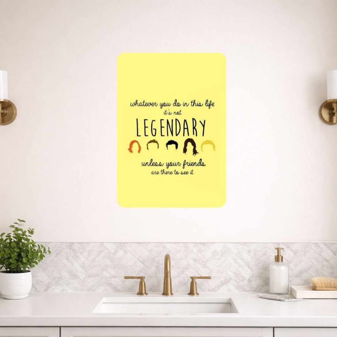 Zesta How I Met Your Mother – Design 2 self-adhesive MDF wooden wall hanging - image 7