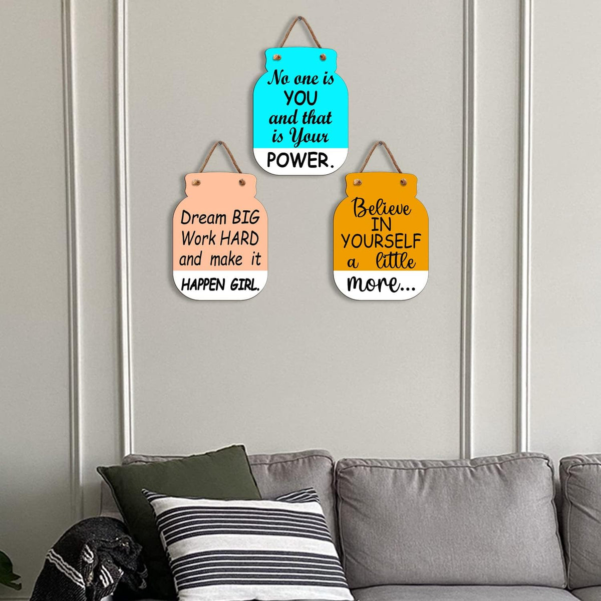 Zesta Jar Design 6 MDF wooden wall hanging - image 7