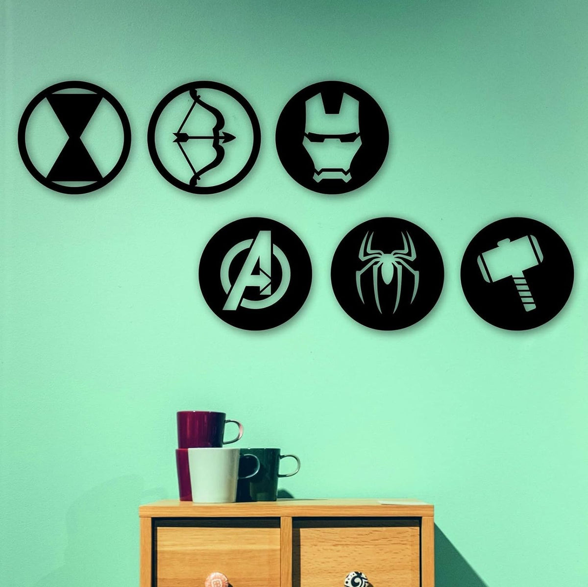 Otidge Bamboo MDF wooden wall hanging - image 11