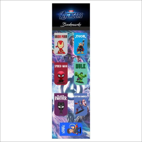 3D Avengers Magnetic Bookmark