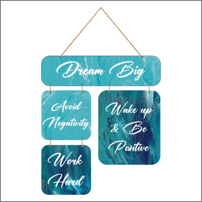 Dream Big MDF Wall Decor