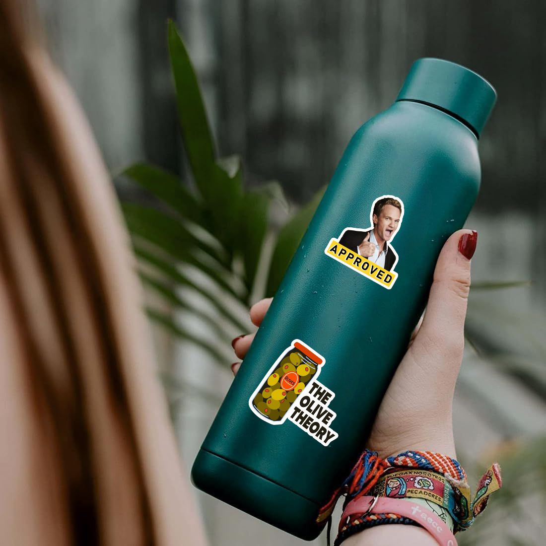 how i met your mother waterproof vinyl stickers size and finish detail