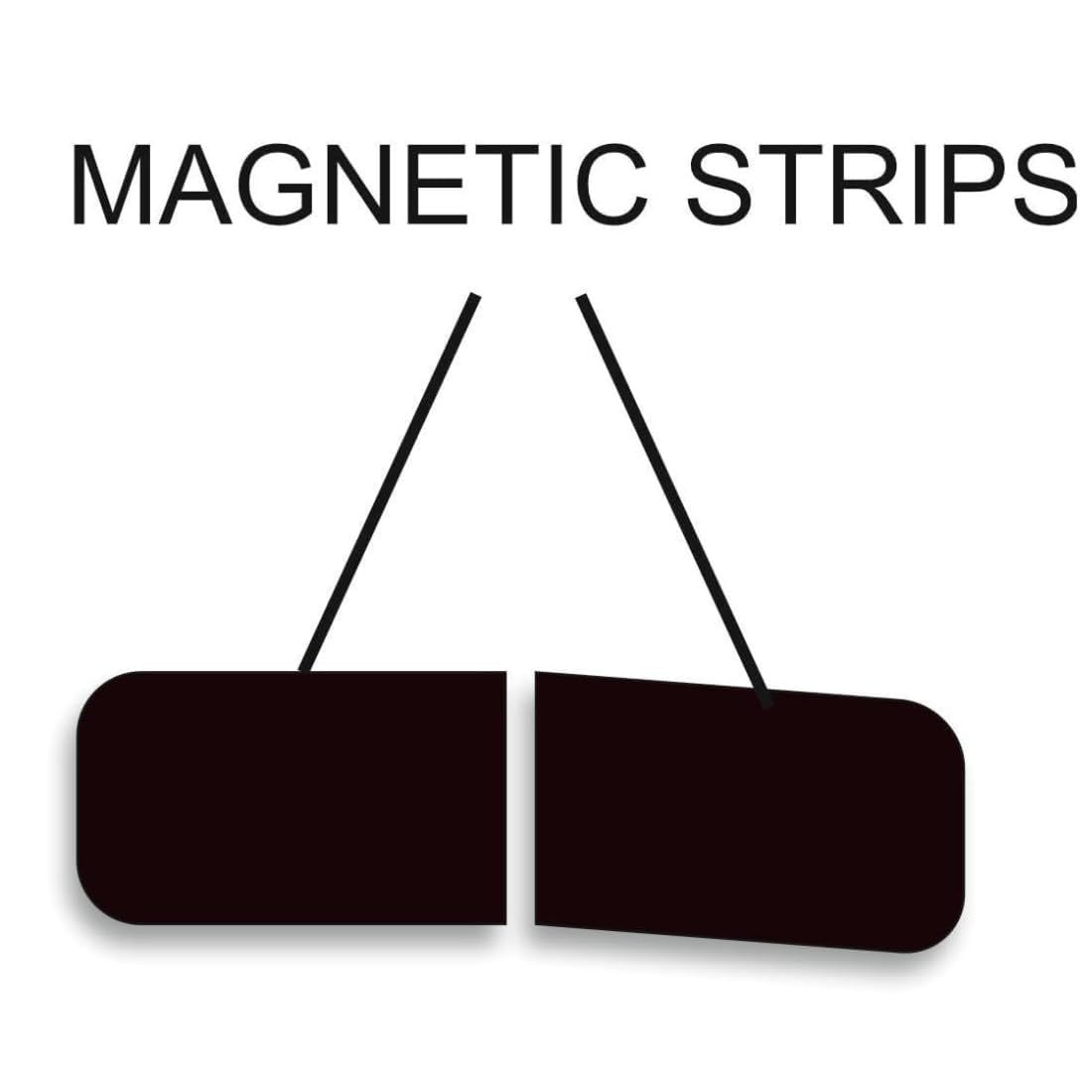 jijutsu kaisen magnetic bookmark size and finish detail