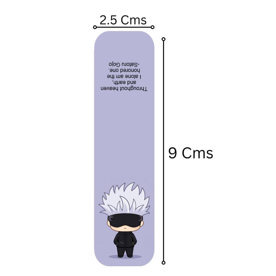 jijutsu kaisen magnetic bookmark lifestyle use for book lovers and journal users