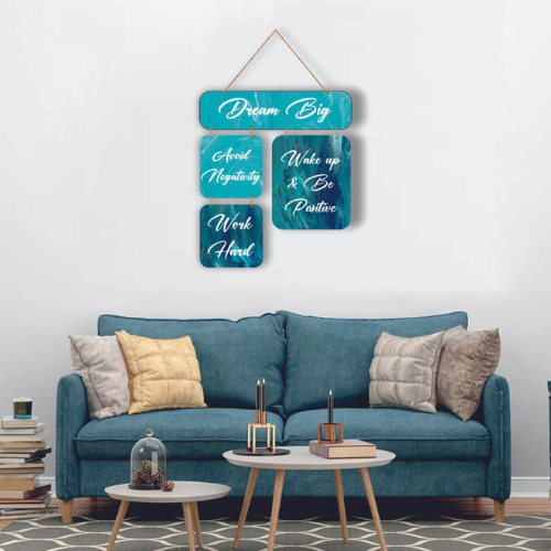 Dream Big MDF Wall Decor