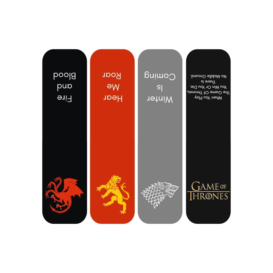 3D Game Of Thrones Magnetic Bookmark