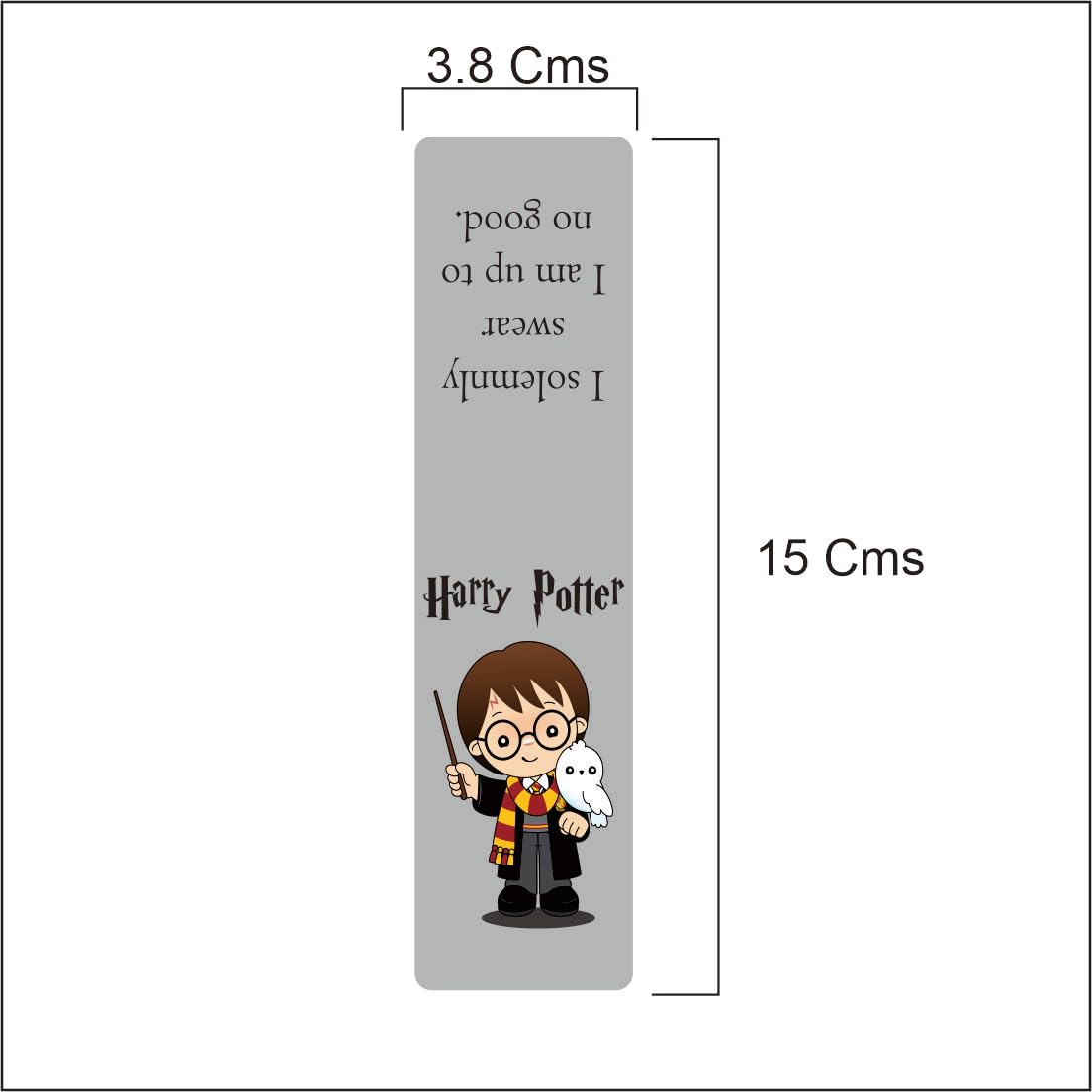 3D Harry Potter Magnetic Bookmark