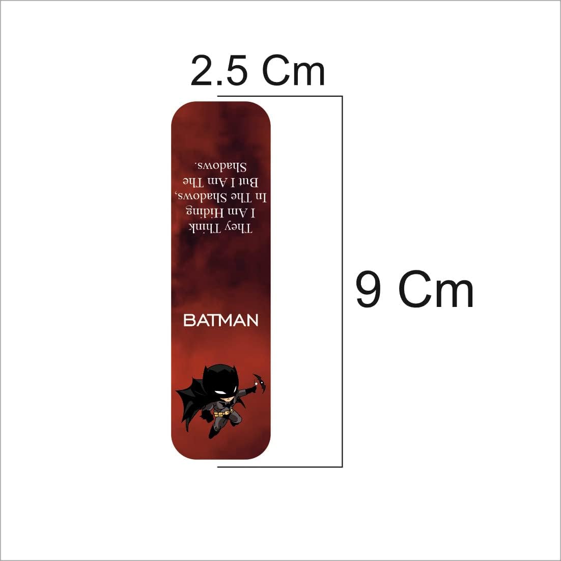 3D Justice League Magnetic Bookmark