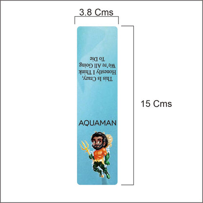 3D Justice League Magnetic Bookmark