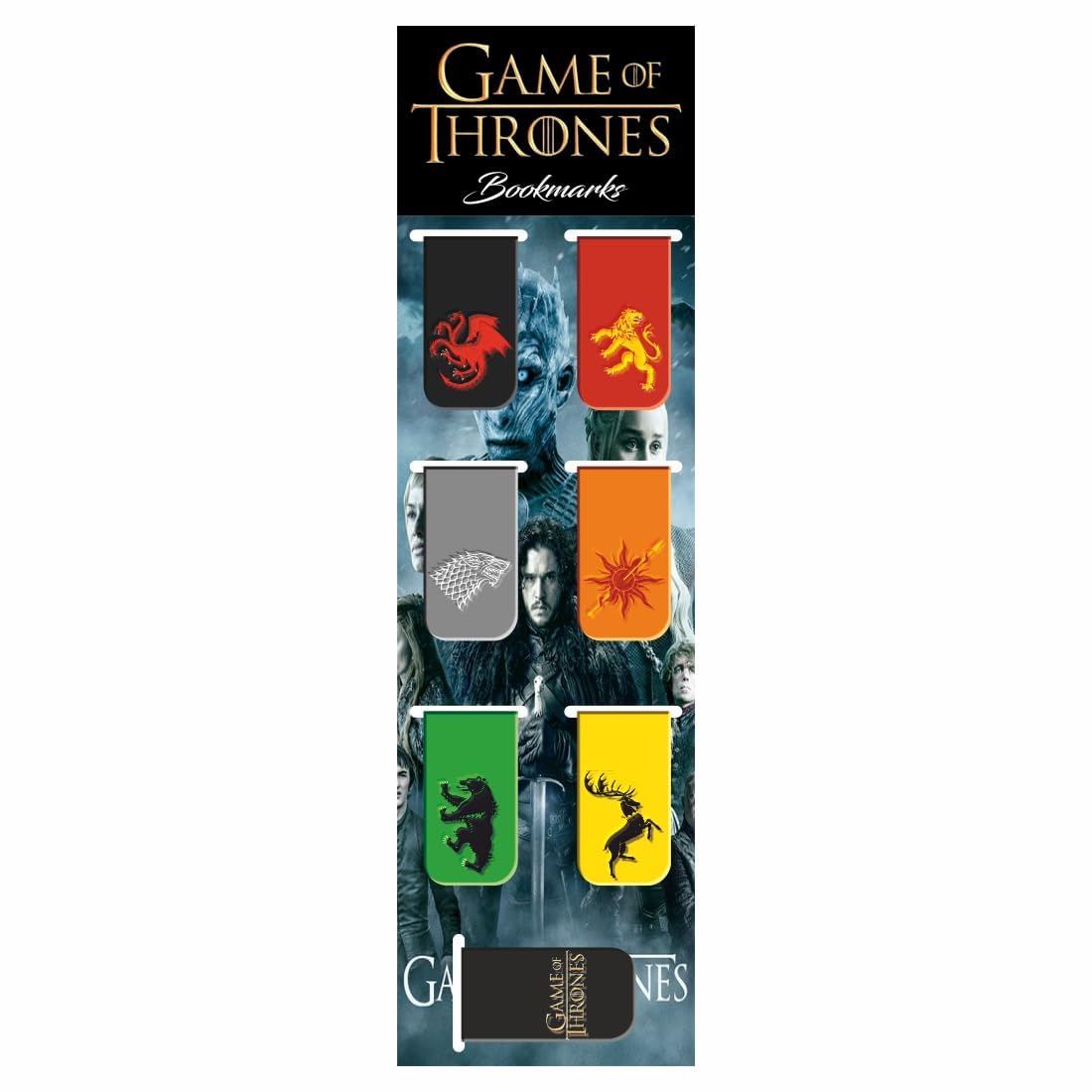 3D Game Of Thrones Magnetic Bookmark