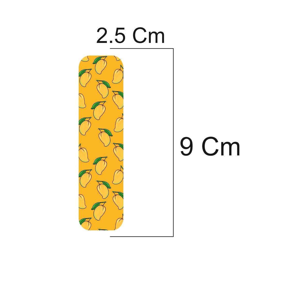 3D Fruits Magnetic Bookmark