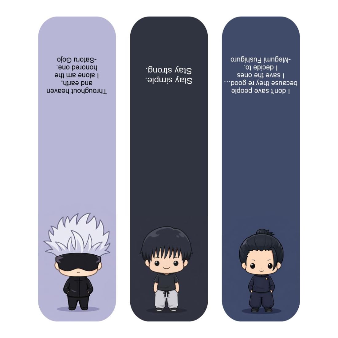 jijutsu kaisen magnetic bookmark feature and material detail