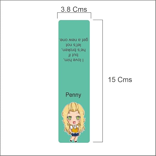 3D Big Bang Theory Magnetic Bookmark