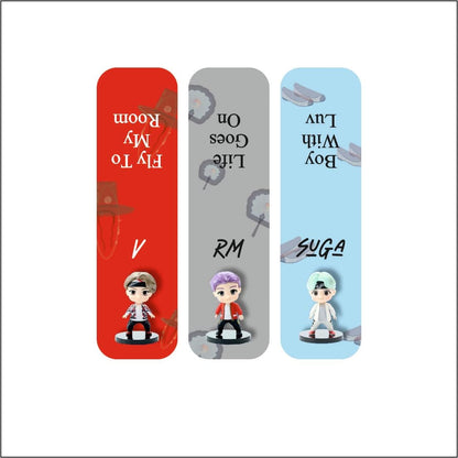 3D BTS Magnetic Bookmark