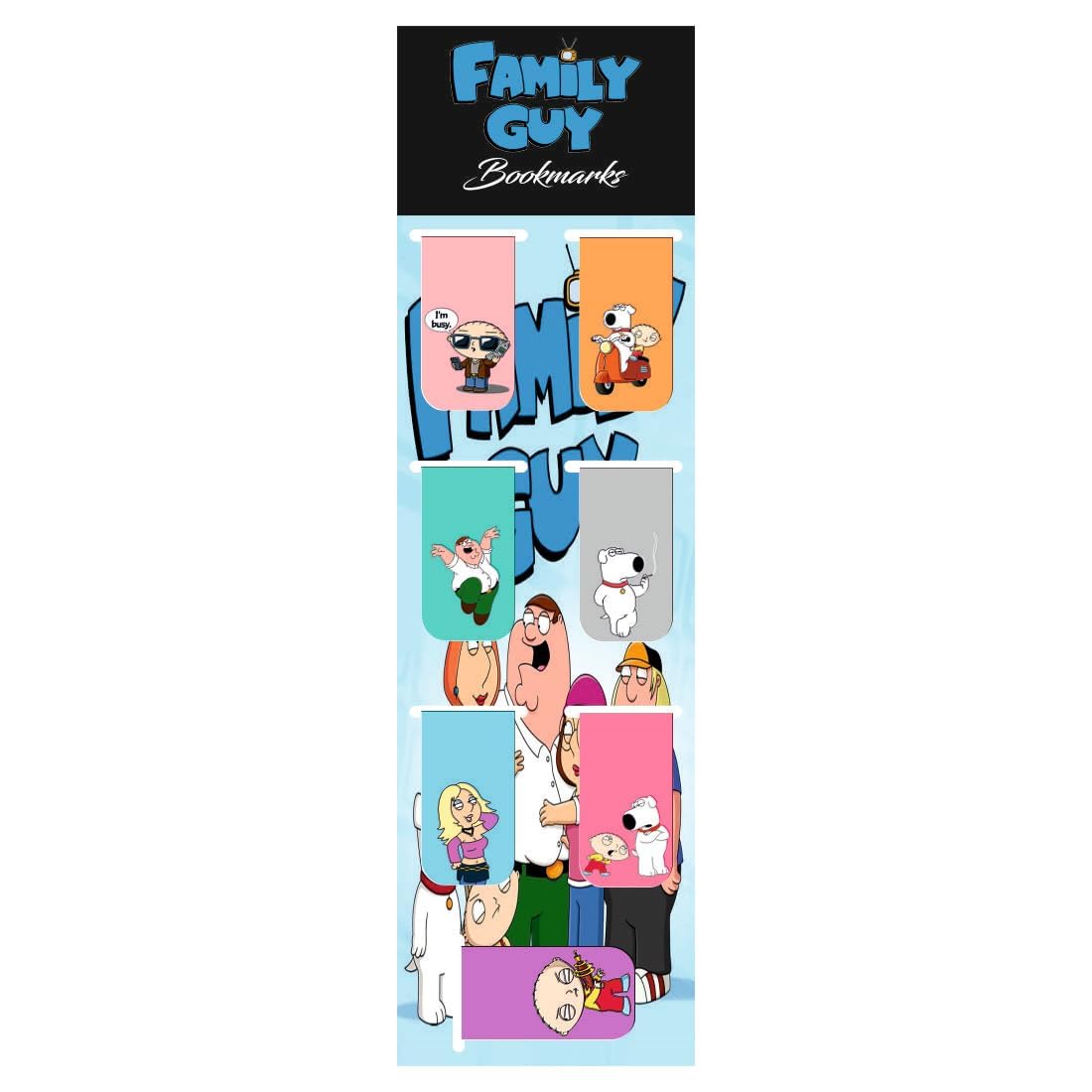 3D Family Guy Magnetic Bookmark