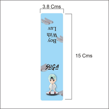 3D BTS Magnetic Bookmark