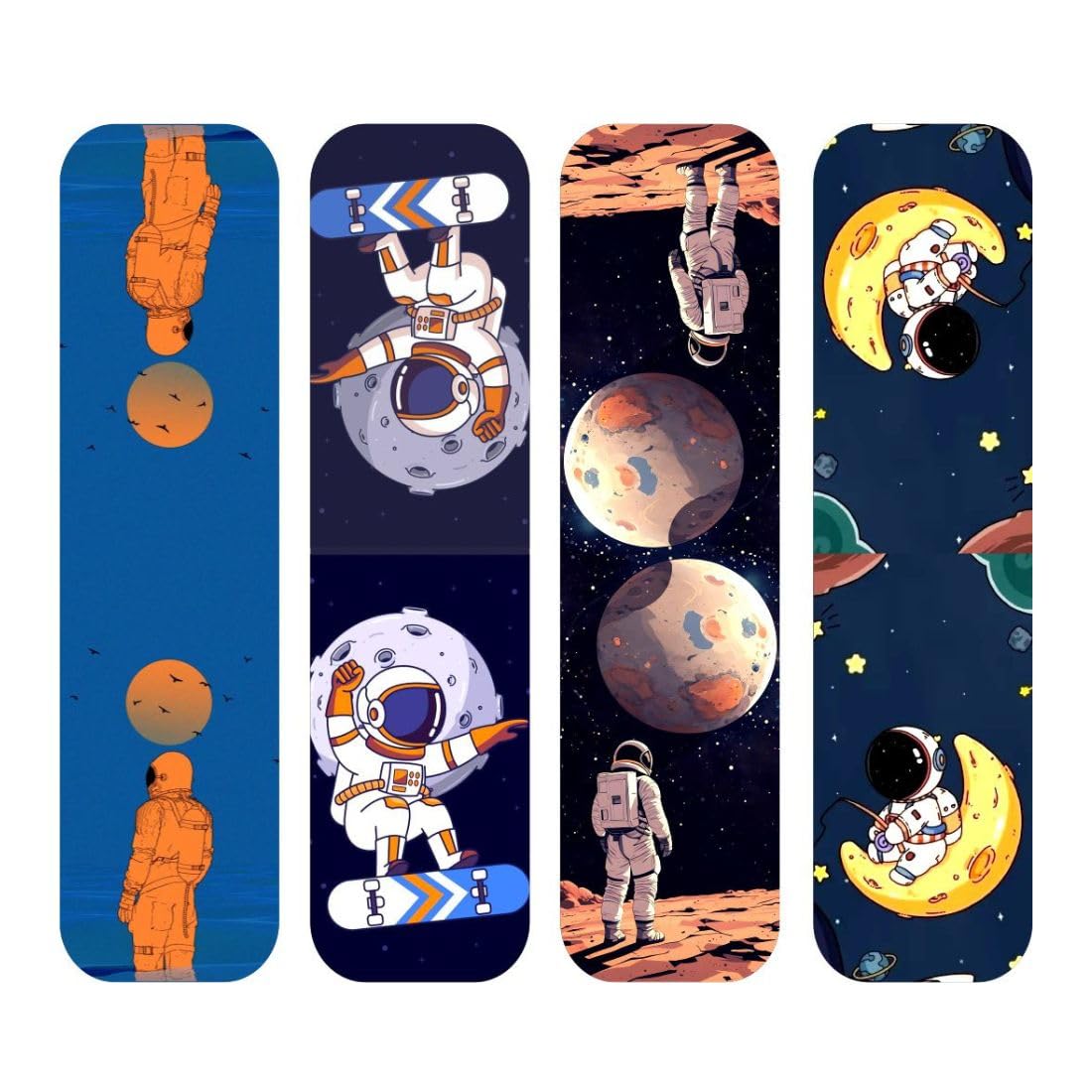 astroanut magnetic bookmark close up design detail