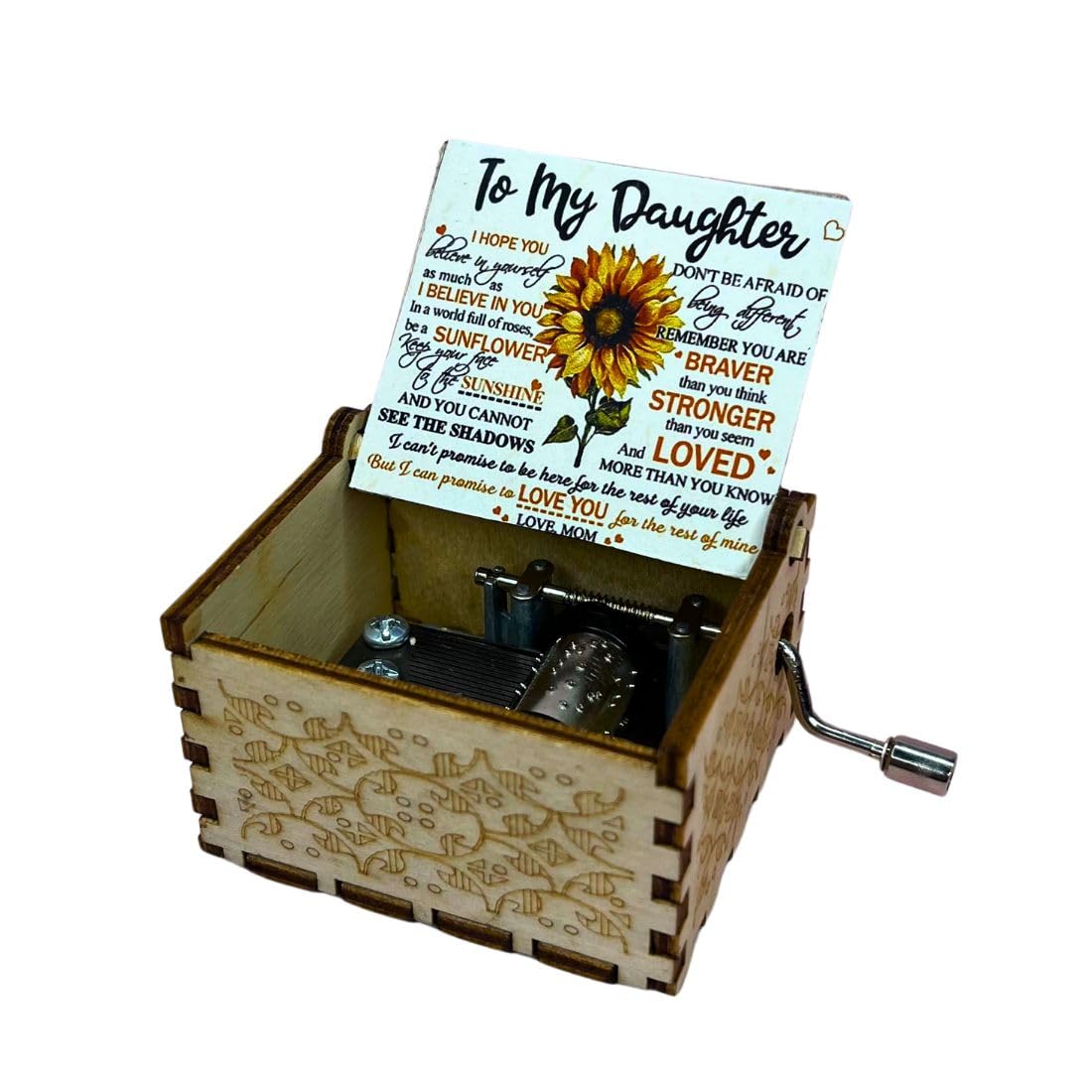 To My Daughter Musical Box