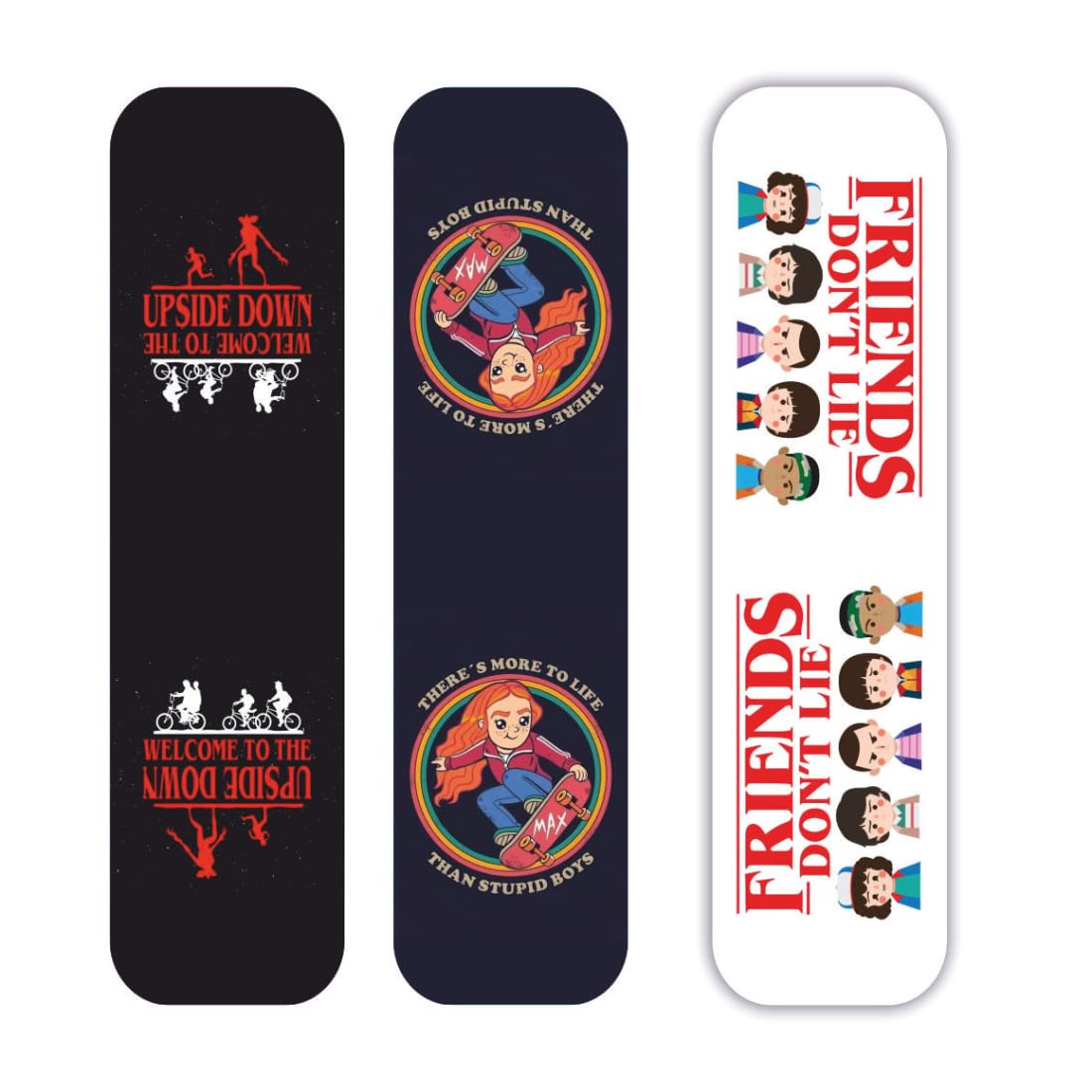 stranger things magnetic bookmark feature and material detail
