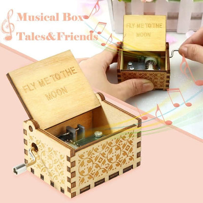 Fly me to the Moon Musical Box.