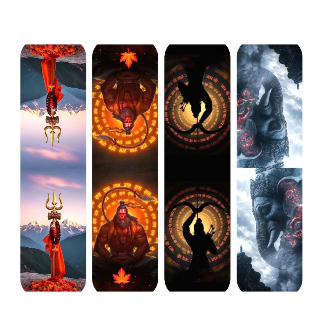 god magnetic bookmark close up design detail