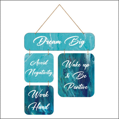 Otidge Dream Big MDF wooden wall hanging - image 1