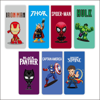 3D Avengers Magnetic Bookmark