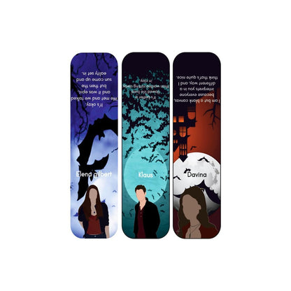 3D Vampire Diary Magnetic Bookmark