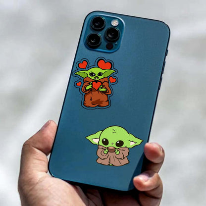 Baby Yoda Waterproof Sticker (pack of 50)