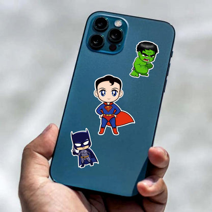 Super Hero Vinyl Waterproof Sticker (pack of 50)