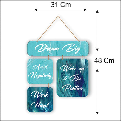 Otidge Dream Big MDF wooden wall hanging - image 5