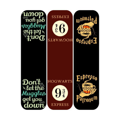 3D Harry Potter + Coffee Magnetic Bookmark