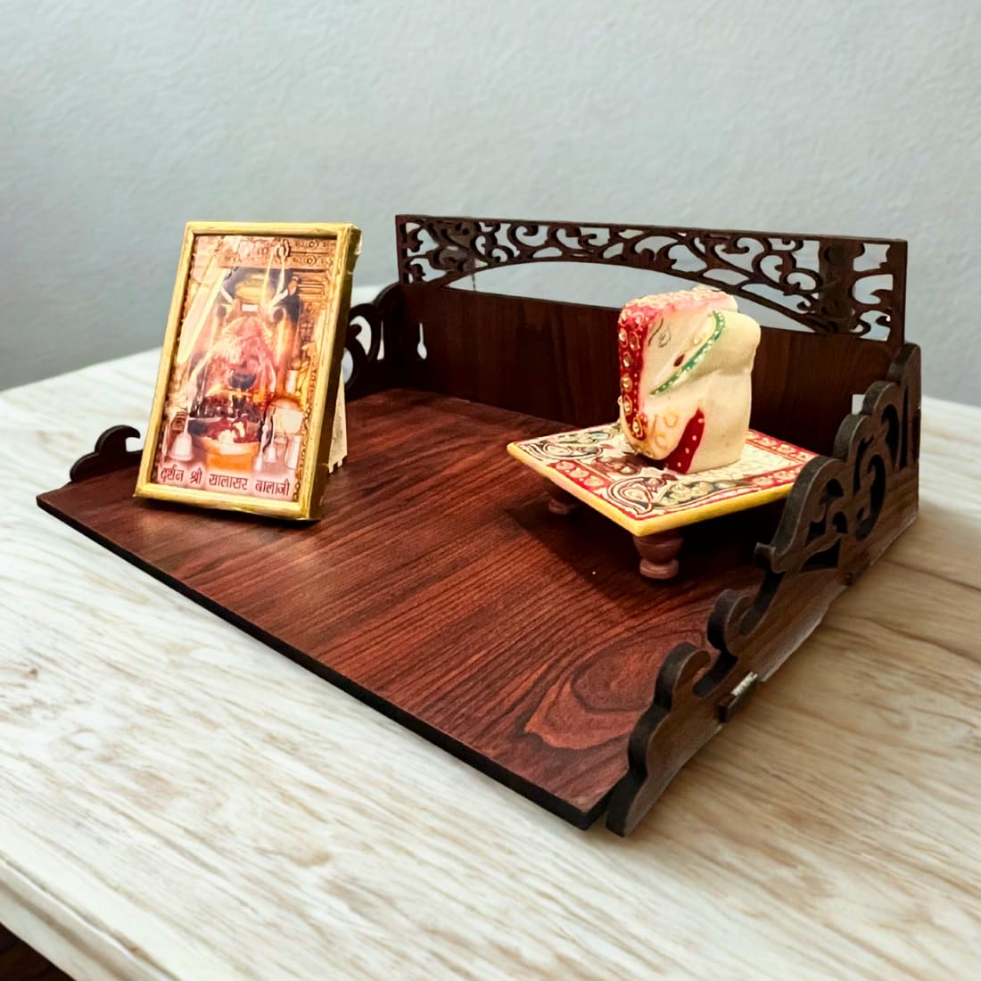 wooden temple for home office pooja for home temple and office puja decor