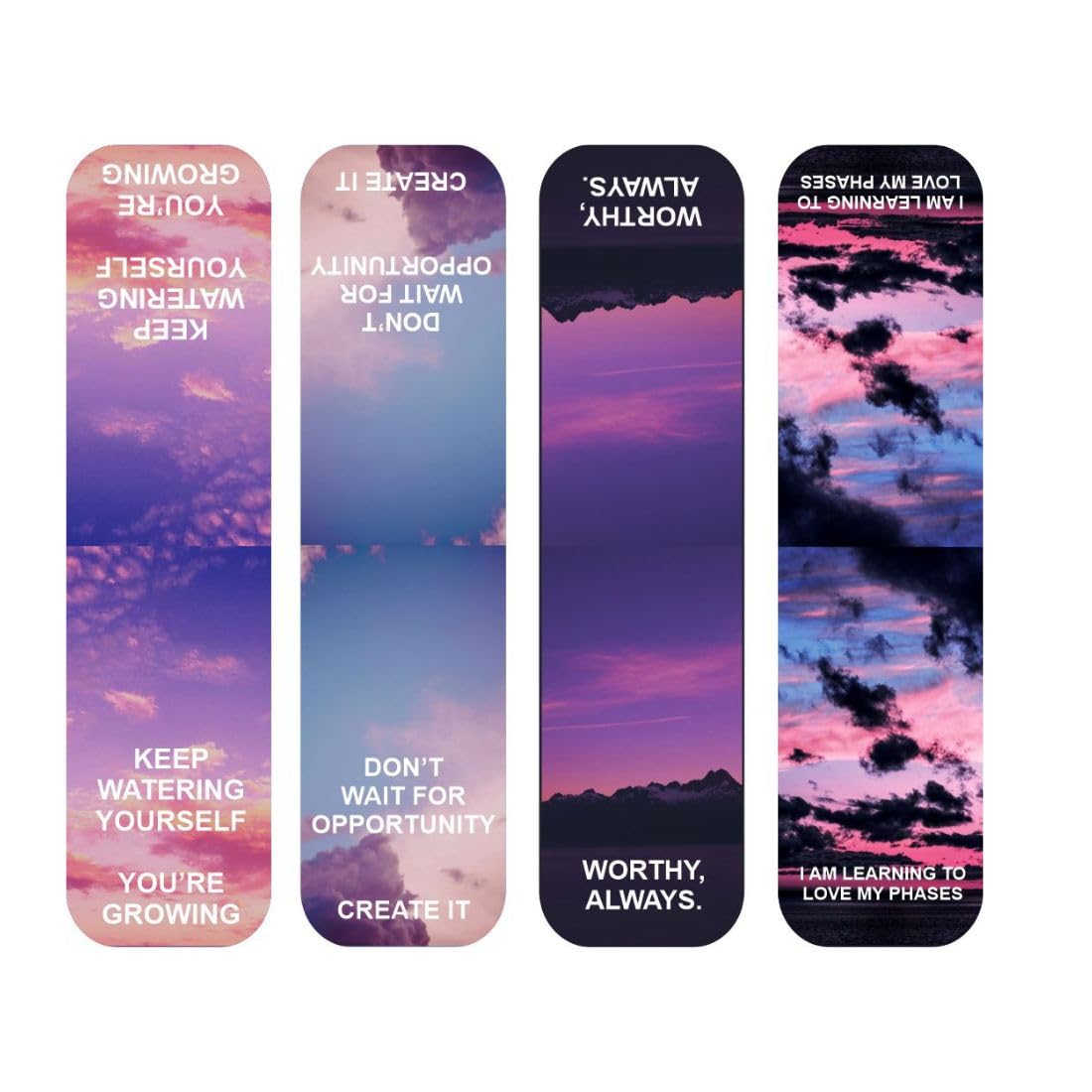 sky magnetic bookmark close up design detail