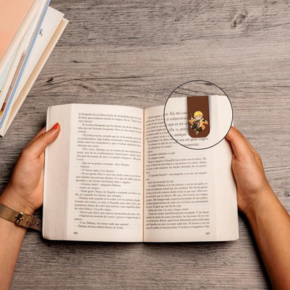 demon slayer magnetic bookmark premium product angle