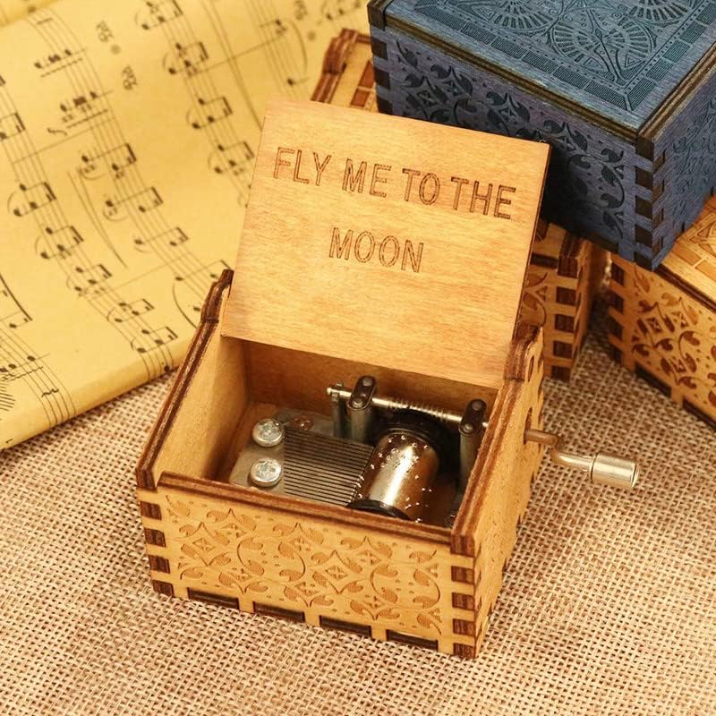 Fly me to the Moon Musical Box.