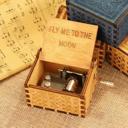 Fly me to the Moon Musical Box.