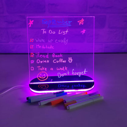 Acrylic Rewritable Message Board