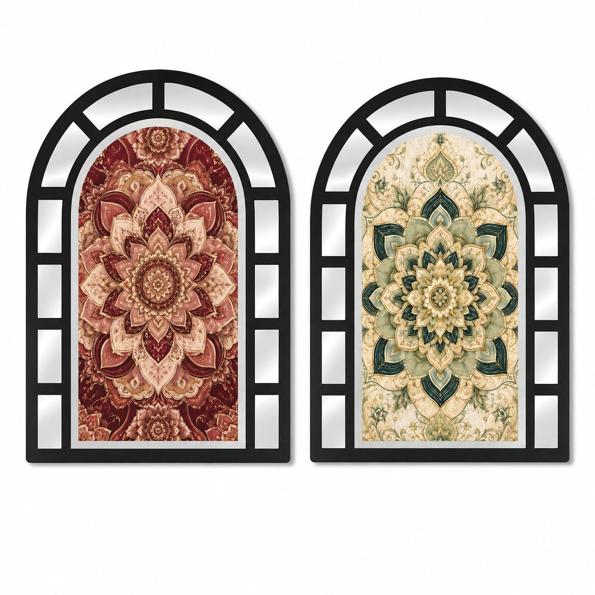 Zesta Mandala jharokha mirror wall decor - image 1