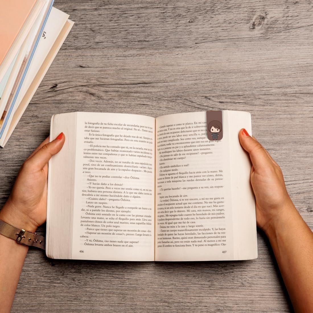 jijutsu kaisen magnetic bookmark home decor styling view