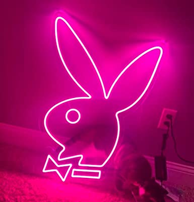 playboy neon sign art, Zesta neon, custom playboy neon lights