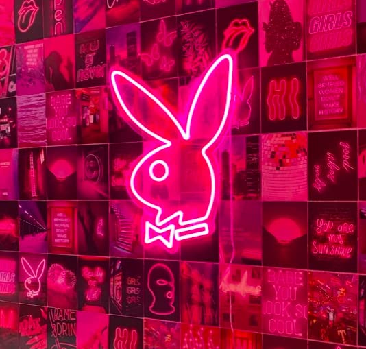 playboy neon sign art, Zesta neon, custom playboy neon lights