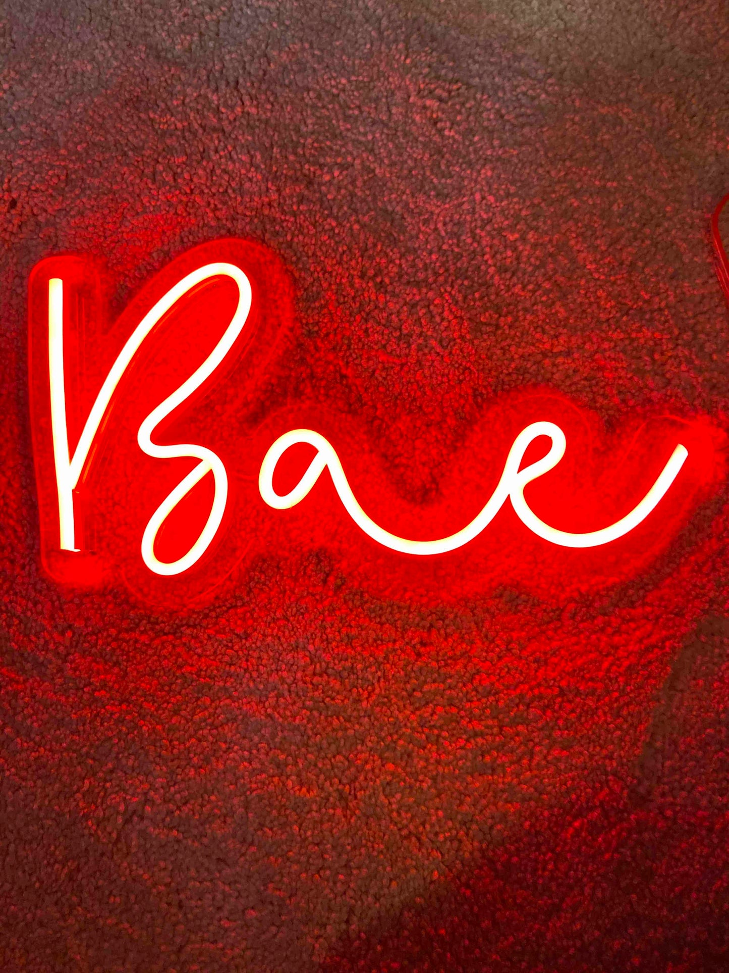 bae custom neon sign, Zesta Neon, bae neon sign quote