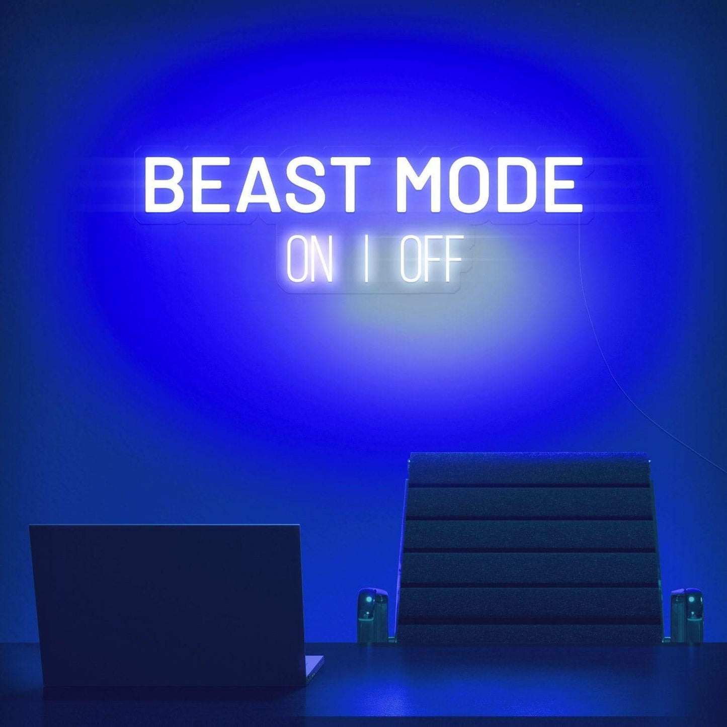 Zesta Neon Beast Mode ON neon sign 