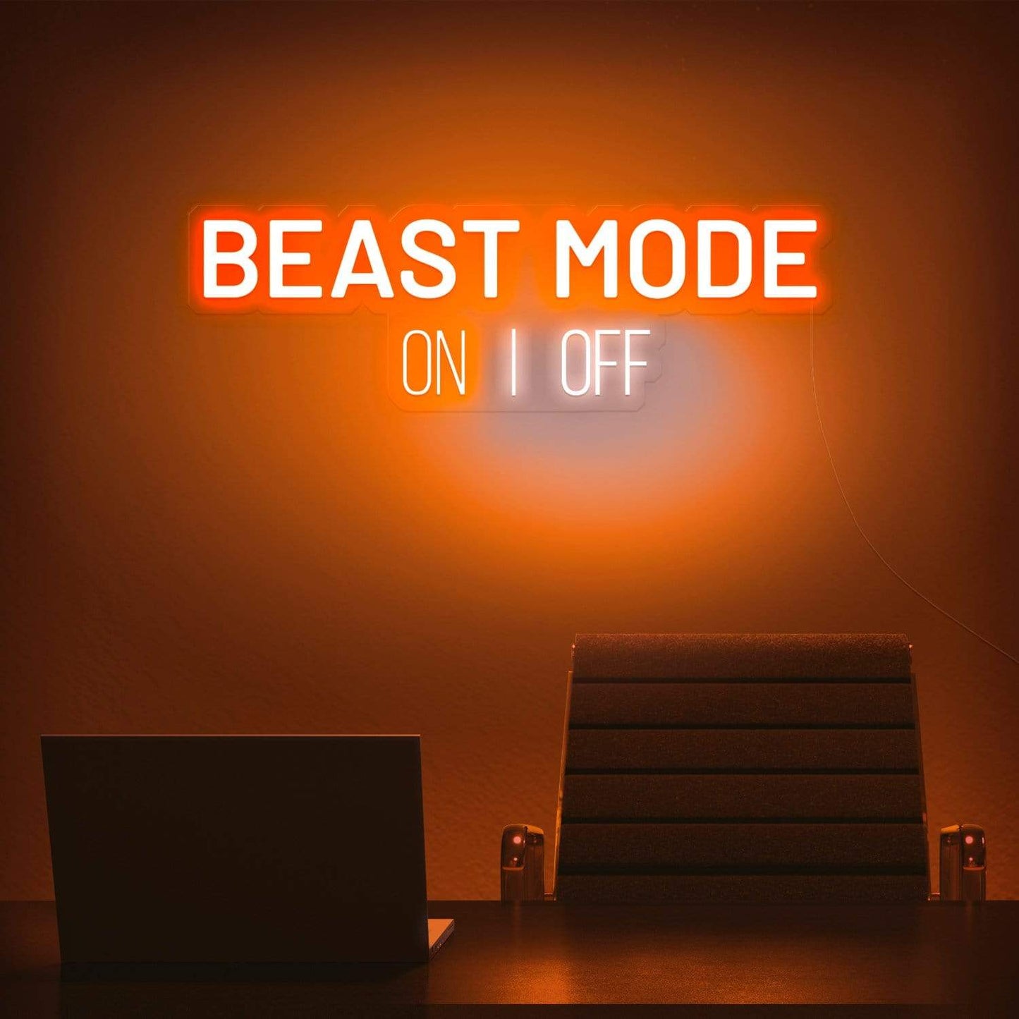 Zesta Neon Beast Mode ON neon sign 