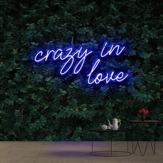 Crazy in Love Neon, zesta neon, Neon Sign Quote, Crazy In Love, Neon light quotes