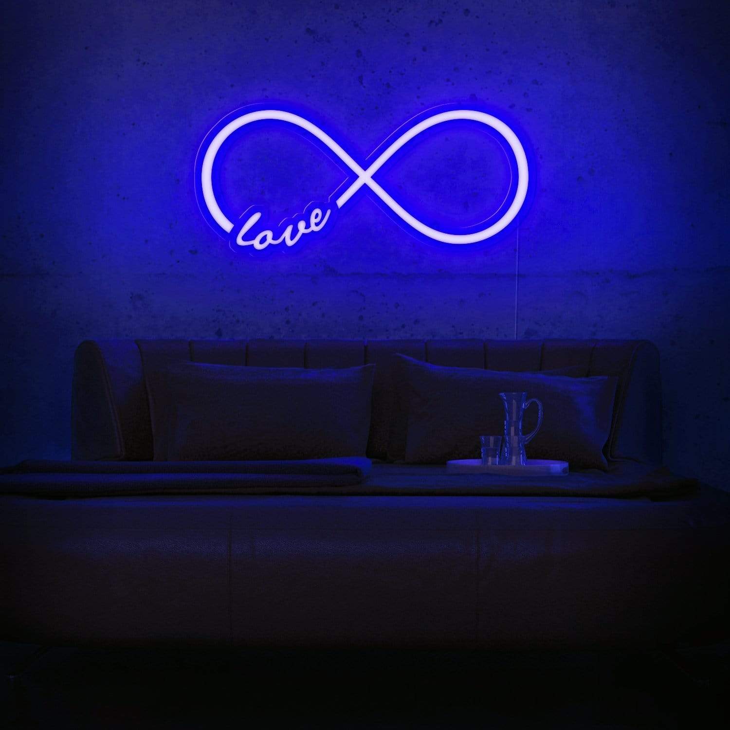 Infinity Love cool neon sign, zesta neon, Infinity Love Neon Sign Art, 