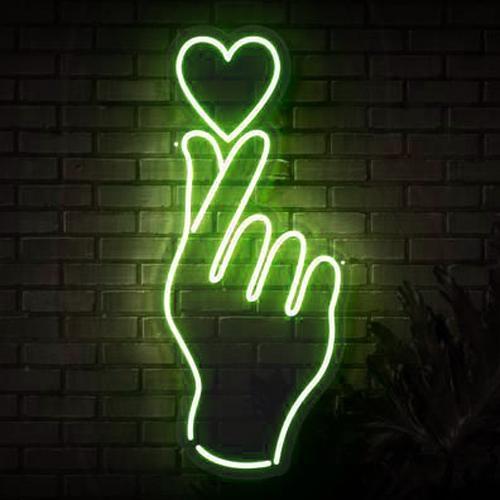 Zesta Neon BTS Hand Custom Neon LED Sign