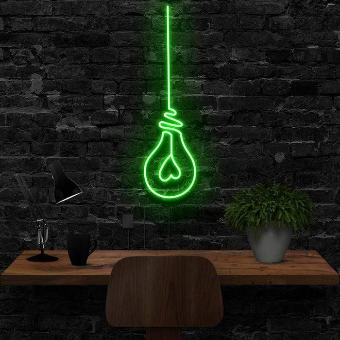 Bulb Neon led neon art, zesta neon, neon sign, neon lights, 